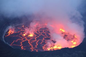 Nyiragongo mountain, Congo safaris, Gorilla trekking in Congo