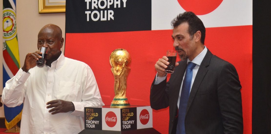 world cup trophy tour in Uganda