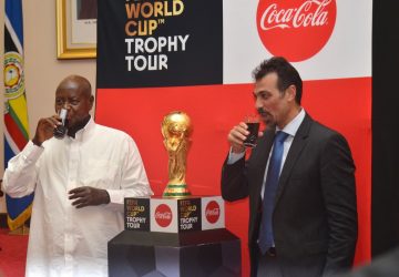 world cup trophy tour in Uganda