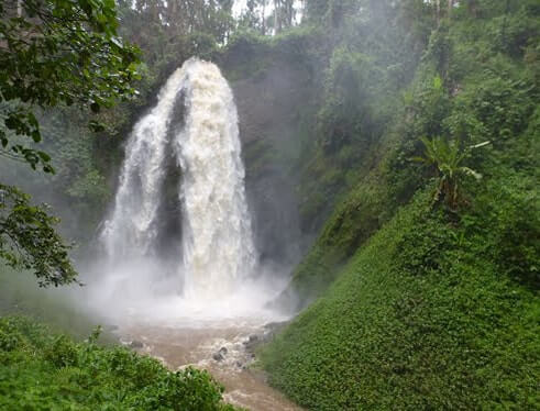 Kisiizi falls in Uganda