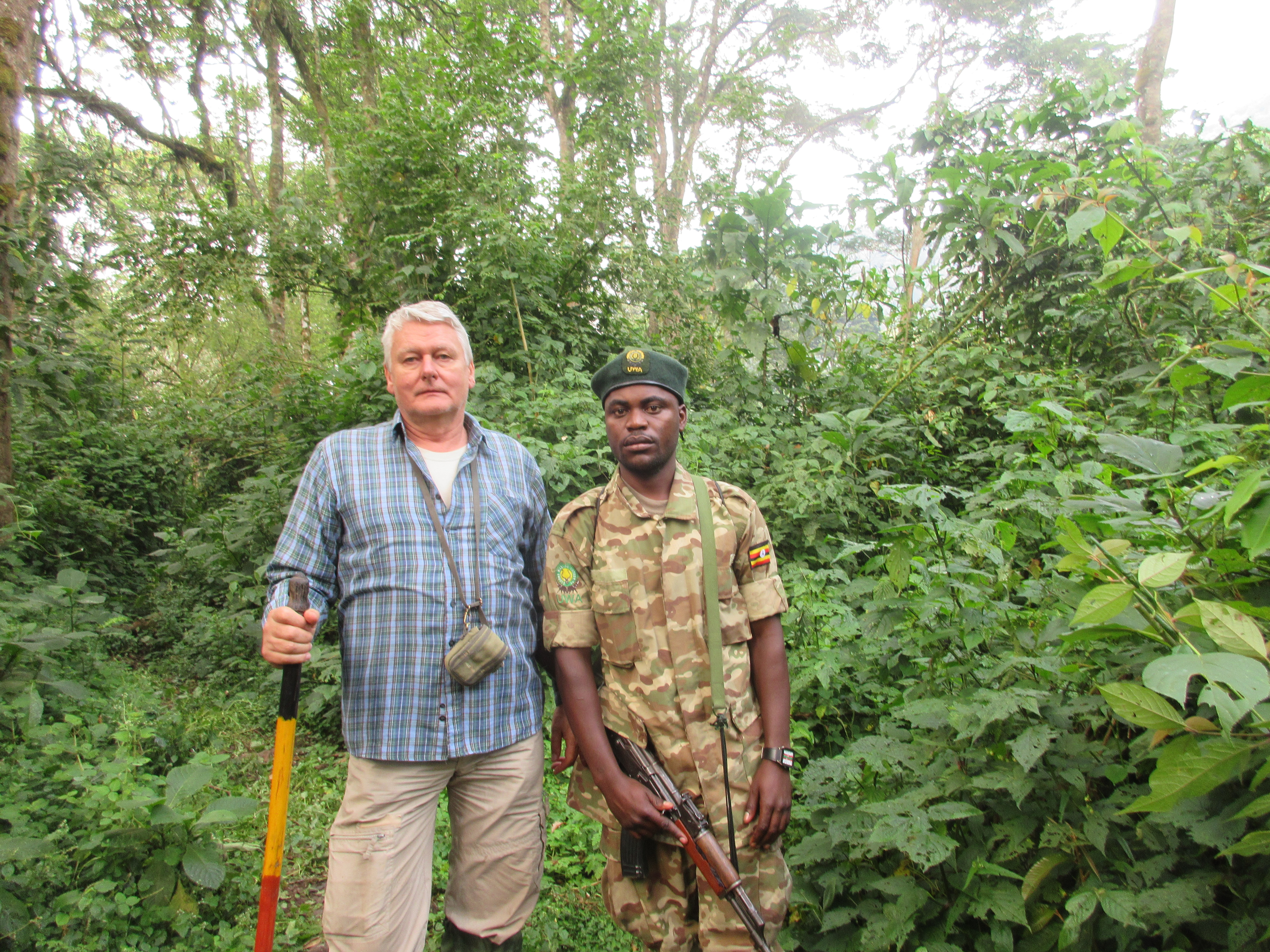 A local tour guide in Uganda
