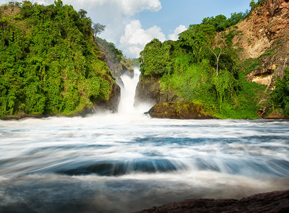 The Murchison falls in Uganda, Murchison falls national park, Safaris in Uganda